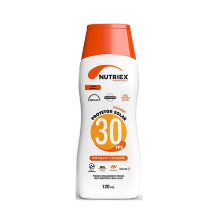 Protetor Solar FPS 30 NUTRIEX 120g