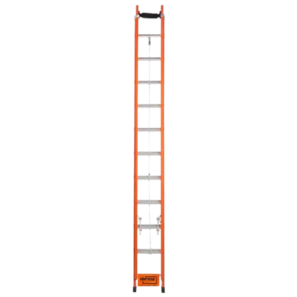 Escada Extensiva "D" Vazada Altura 3,6 a 6,m 12 a 19 degraus SÍNTESE EAFD-19