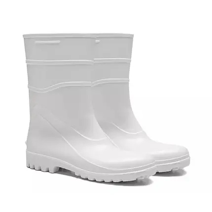 Bota PVC Cano Médio com Forro BRACOL 82BPC6 C.A. 37456