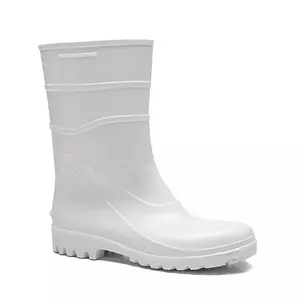 Bota PVC Cano Médio com Forro BRACOL 82BPC6 C.A. 37456