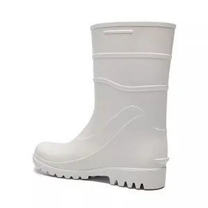 Bota PVC Cano Médio com Forro BRACOL 82BPC6 C.A. 37456