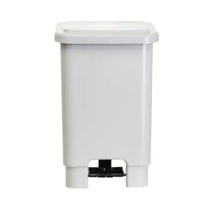 Lixeira 50L Branca Com Pedal LAR PLÁSTICOS
