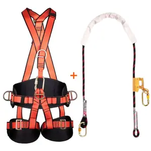 KIT CINTO 5 PONTOS + TALABARTE POSICIONAMENTO STEELFLEX