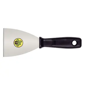 Espátula Flexível 12 cm TRAMONTINA em Aço Carbono com Cabo de Polipropileno