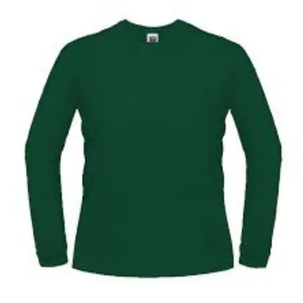 Camisa Malha Verde Manga Longa GARDÉIS