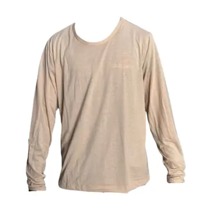Camisa Malha Bege Manga Longa GARDÉIS