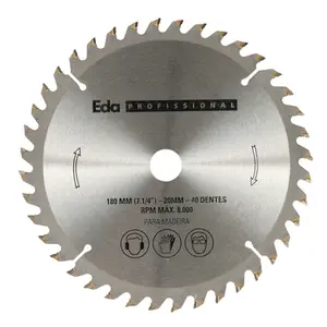 Serra Circular 7.1/4" X 40 Dentes EDA