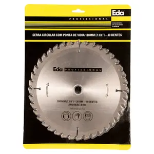 Serra Circular 7.1/4" X 40 Dentes EDA