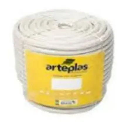 Corda trançada Branca  ECO PET 10MM/MT ARTEPLAS