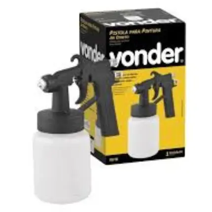 Pistola de Pintura Ar Direto REF 90 VONDER