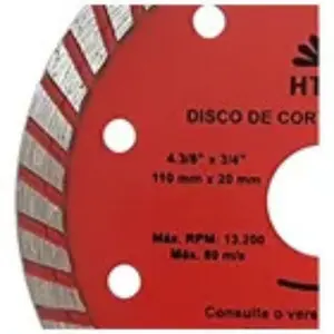 Disco Diamantado Turbo 110MM HTOM