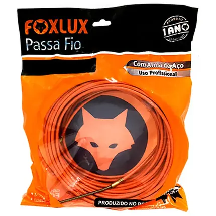 Passa Fio com Alma de Aço - 10 metros FOXLUX