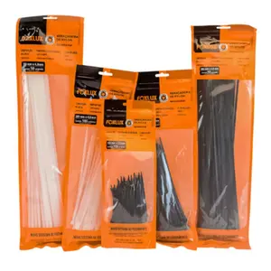 Abraçadeira Nylon 280X4,8 Preta UN FOXLUX