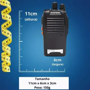 Radio Comunicador BAOFENG 777S 16 Canais