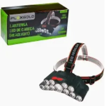 Lanterna de Cabeça FX-LT-02 11 LED FLEXGOLD