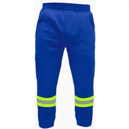Calça de Brim Pesado com Faixa Azul GARDÉIS CL AZ