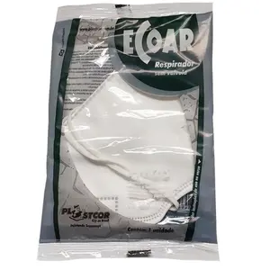 Respirador Descartável PFF2 Branca PLASTCOR C.A. 38811
