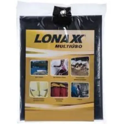 Lona Plástica Preta e Branca Para Silo 8X1 m  LONAX 6160181000