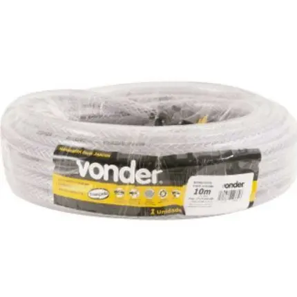 Mangueira Trançada Transparente PT 250 3/4" VONDER