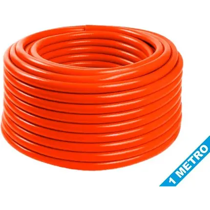 Mangueira De Jardim Flex Laranja 1/2" X 2,0mm 1 Metro GARDÉIS