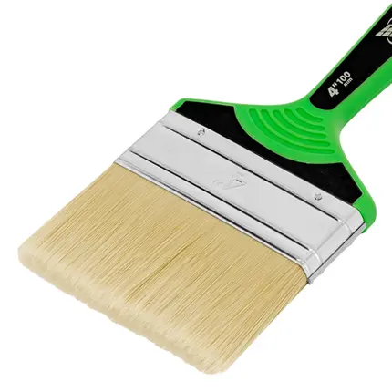 Trincha Pincel 4" Pintura Multiuso, Cerdas Sintéticas 8434855 MTX