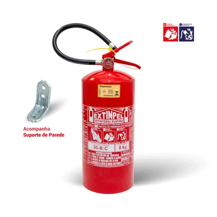 Extintor PQS ABC 8,0 KG EXTIMPEL