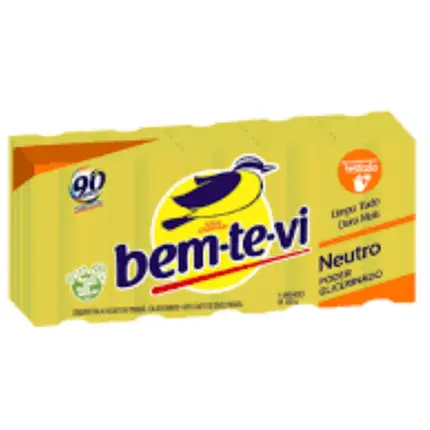 Sabão em Barra Neutro 5X180G BEM TE VI