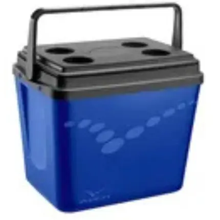 Caixa Térmica Cooler Para Praia- Festa Azul 34 Litros INVICTA