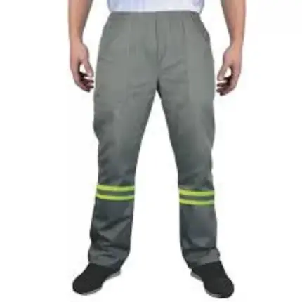 Calça de Brim Pesado Cinza com Faixa GARDÉIS  CL CZ
