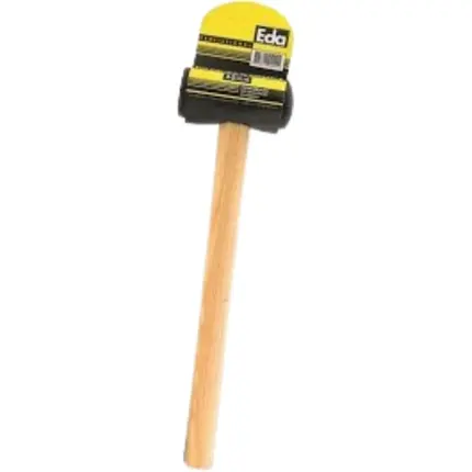 Martelo de Borracha Preto 40MM 8VH EDA