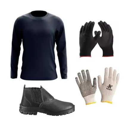 KIT LOGÍSTICA / MOVIMENTAÇÃO (NR6 – ABRASÃO + DESTREZA)