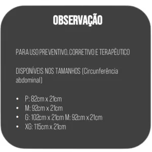 Cinta Ergonômica Comfort Line Preta Com Suspensório STEELFLEX STF-ERCE9011