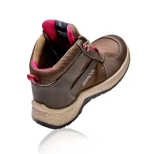 Bota Jade Marrom Amarrar BRACOL 4038BHFM4700LL C.A 42307