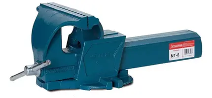 Morsa Torno de Bancada Fixa N° 8 NT-8  Ferro Fundido MARCON
