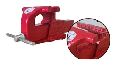 Morsa Torno de Bancada Fixa N° 4 NT-4 Ferro Fundido METALCAVA