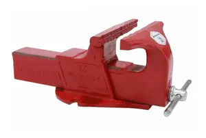 Morsa Torno de Bancada Fixa N° 4 NT-4 Ferro Fundido METALCAVA