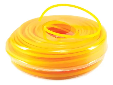 Fio Nylon Redondo 3mm amarelo Para Roçadeiras VONDER